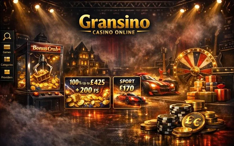 Gransino Casino bonuses and promotions banner