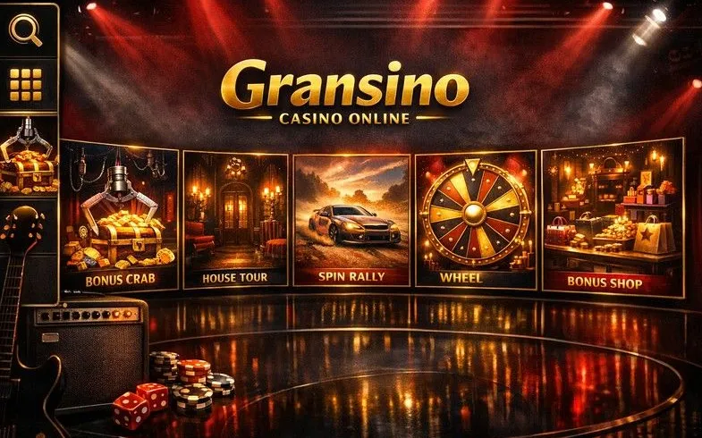 Gransino Casino registration banner